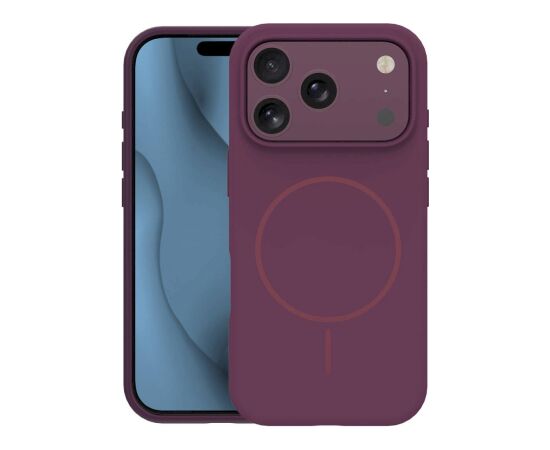 Mocco Silicone Thin Mag Case Чехол для Apple iPhone 17 Pro / Apple iPhone 18 Pro Чехлы - альтернативные