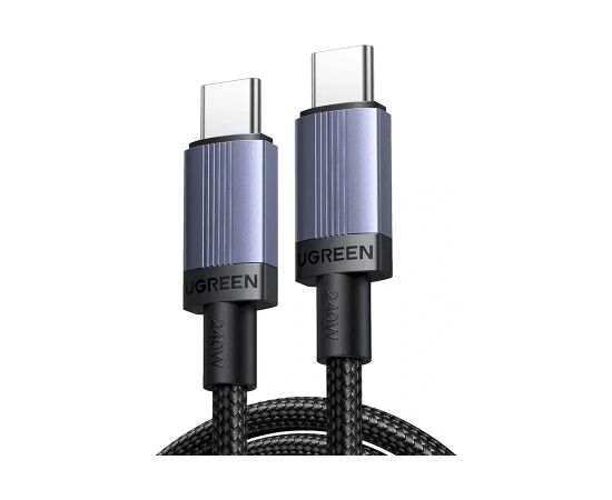 Ugreen L532 USB-C uz USB-C kabelis PD 240W 480Mbps 3m pelēks Data USB kabeļi