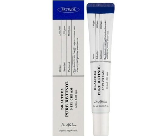 Dr. Althea Pure Retinol 0.15% Krēms 20 ml Spoguļi un Sejas kopšanas ierīces