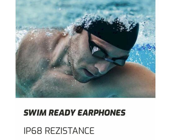 Swissten Swimming Bone Conduction Bluetooth Bezvadu Austiņas (8GB) Austiņas