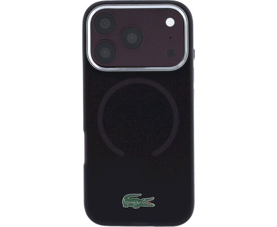 Lacoste IML Frosted Laquer Logo MagSafe Case Aizsargapvalks priekš iPhone 18 Pro Max / 17 Pro Max / bordo Neoriģinālie Maciņi