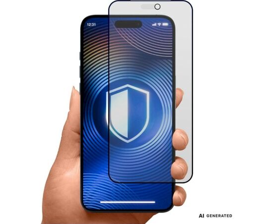3MK HardGlass Matt Max Privacy Tempered Glass Aizsargstikls priekš Apple iPhone 18 Pro Max Aizsargstikli planšetdatoriem