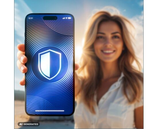 3MK HardGlass Matt Max Privacy Tempered Glass Aizsargstikls priekš Apple iPhone 18 Pro Max Aizsargstikli planšetdatoriem