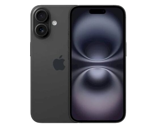 Apple iPhone 16 Смартфон 8GB / 128GB Black Мобильные телефоны