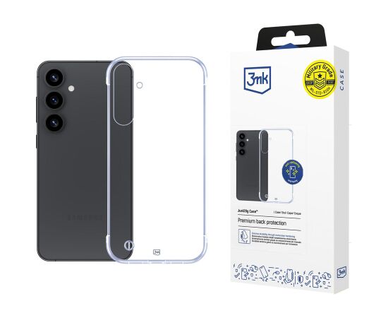 Samsung Galaxy S25+ - 3mk Just20g Clear Case (5903108629027) Neoriģinālie Maciņi