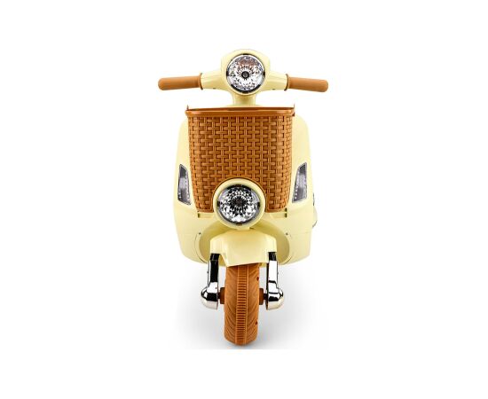 Lean Cars Scooter XW-03 35W Beige Battery Scooter Новости - Детские товары