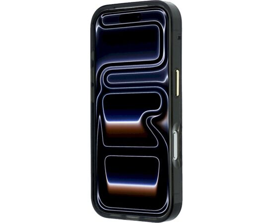 Karl Lagerfeld IML Signature Zebra Glitter MagSafe Aizsargapvalks priekš iPhone 18 Pro Max / 17 Pro Max / zelta Neoriģinālie Maciņi