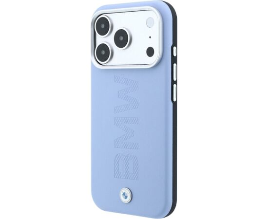 BMW Sign Centered Deboss MagSafe Case Aizsargapvalks priekš iPhone 18 Pro / 17 Pro / zils Neoriģinālie Maciņi