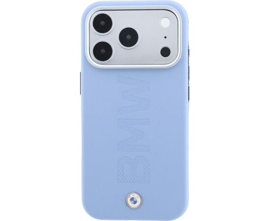 BMW Sign Centered Deboss MagSafe Case Aizsargapvalks priekš iPhone 18 Pro / 17 Pro / zils Neoriģinālie Maciņi