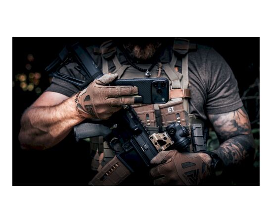 Tactical MagForce Aramid Cover Aizsargapvalks priekš Apple iPhone 17 Pro Max/18 Pro Max / melns Neoriģinālie Maciņi