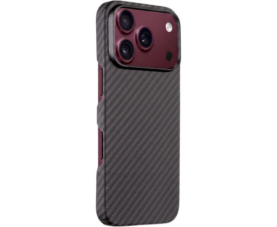 Tactical MagForce Aramid Cover Aizsargapvalks priekš Apple iPhone 17 Pro/18 Pro / melns Neoriģinālie Maciņi