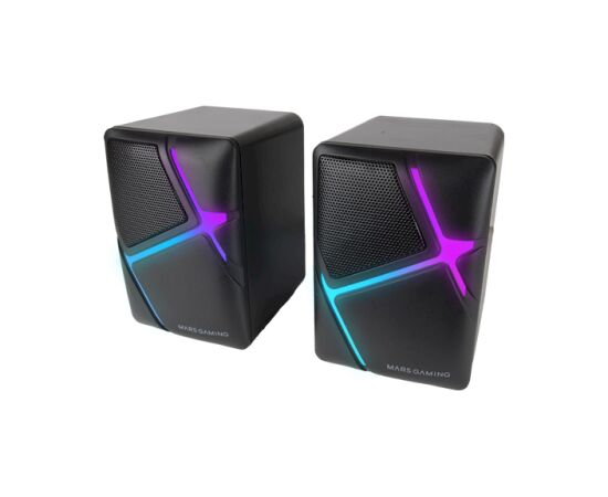 Mars Gaming MSH Проводные акустические колонки 10W / чёрные Aудио-видео