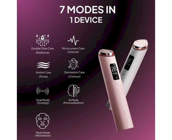 Medicube AGE-R Booster Pro X2 Daudzfunkcionāla mikrostrāvas ierīce White Spoguļi un Sejas kopšanas ierīces