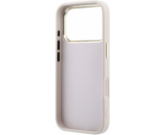 Guess PU 4G Strass Metal Logo Case Aizsargapvalks priekš iPhone 18 Pro / rozā Neoriģinālie Maciņi
