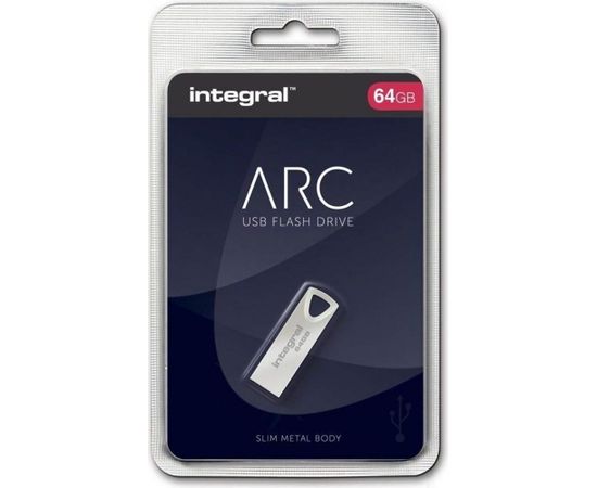 Flashdrive Integral ARC 64GB metal USB 2.0