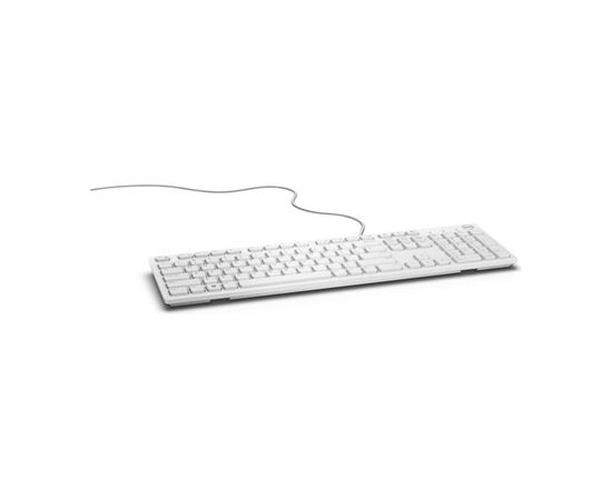 Dell KB216 Multimedia, Wired, Keyboard layout EN, USB, White, English,