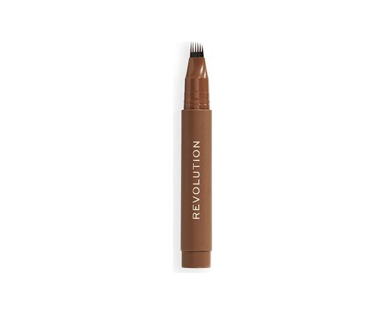 Makeup Revolution Instant Brow Hair Pen - Pero na obočí 1,8 ml Cool Brown Духи и косметика