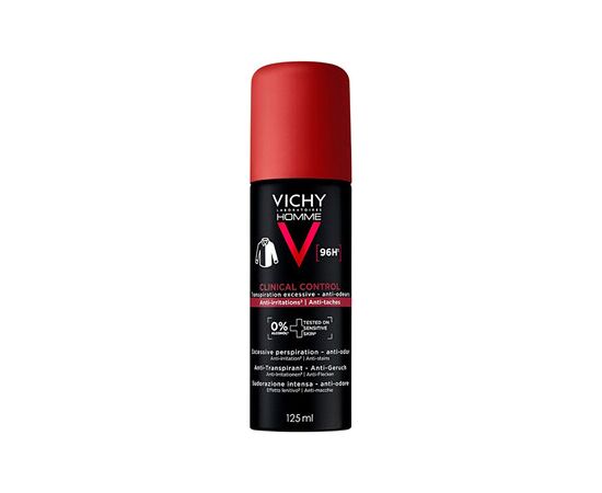 Vichy Homme Clinical Control 96h Antiperspirant - Antiperspirant 125ml Духи и косметика