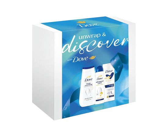 Dove Unwrap & Discover Set I. - Dárková sada Jaunumi - Smaržas