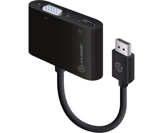 Adapter AV Alogic DisplayPort - HDMI - D-Sub (VGA) (DP-VGHD4K-ADP) Новинки Компьютерная техника