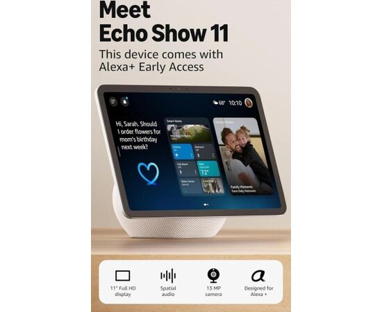 Amazon Echo Show 11 White Jaunumi - Datori