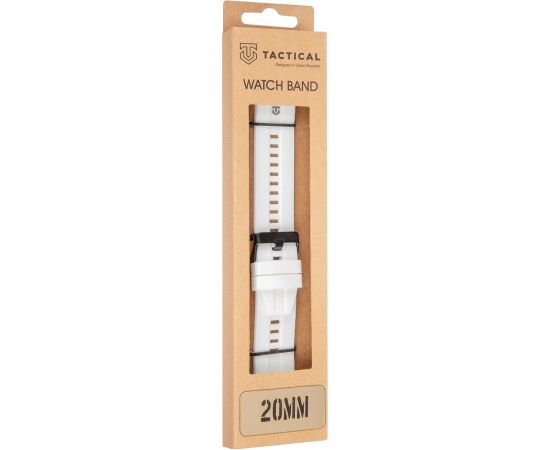 Tactical Quick Release Viedpulksteņu siksniņa 20mm / balta Smart-Watch aksesuāri