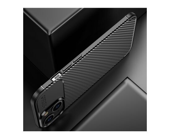 Mocco Carbon Back Case Aizsargapvalks priekš Samsung Galaxy A55 5G Neoriģinālie Maciņi
