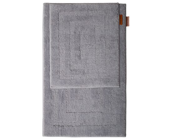 Bathroom mats ROMANO 2pcs 50x80cm+50x40cm, grey Новинки Для дома и сада 