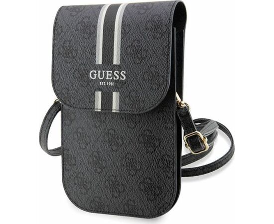 Guess   Guess 4G Stripe Handbag - Black Neoriģinālie Maciņi