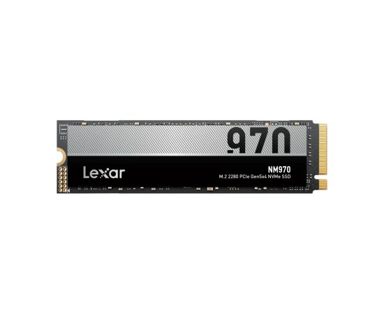 Lexar SSD NM970 2000 GB SSD form factor M.2 2280 Solid-state drive interface PCIe Gen 5X4 Read speed 11000 MB/s Write speed 10000 MB/s Жесткие диски (SSD)