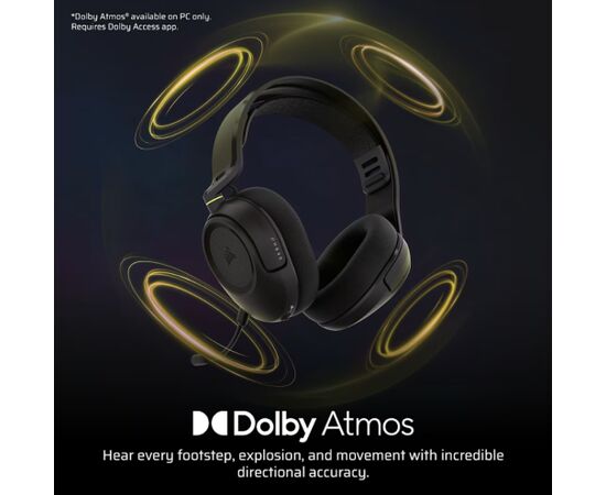 Corsair Gaming Headset HS35 v3 Bluetooth Over-Ear Microphone Carbon Wireless Austiņas