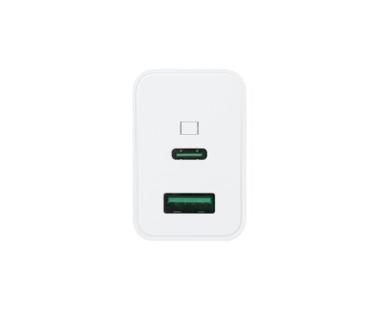 OPPO SUPERVOOC 45W Dual-Port Charger, OSAB4CB4AE, White Charger Data USB kabeļi