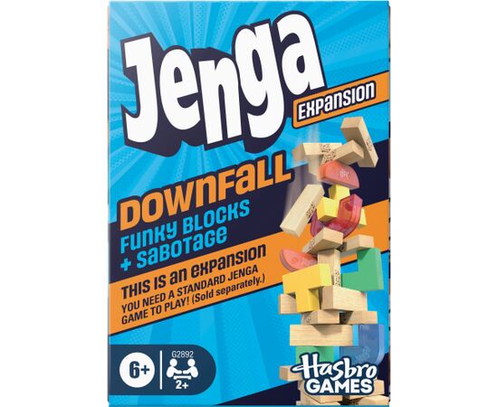 Hasbro JENGA игра Вownfall (In English lang.) Galda spēles