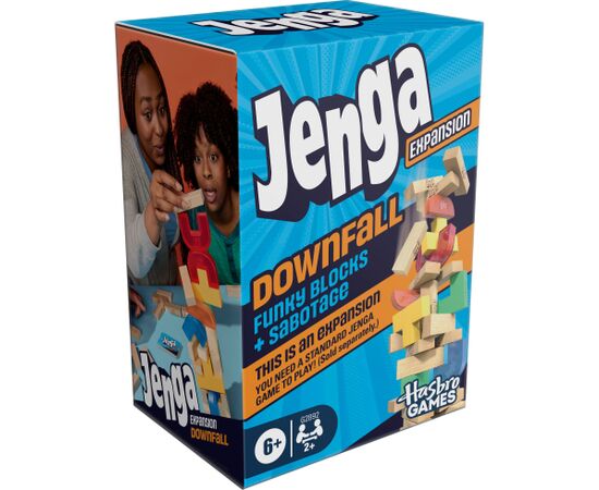 Hasbro JENGA игра Вownfall (In English lang.) Galda spēles