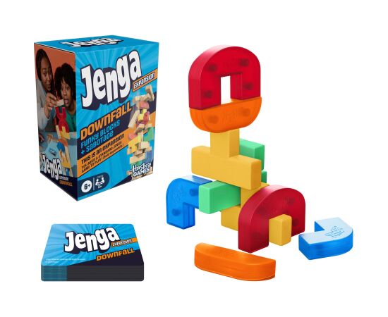 Hasbro JENGA игра Вownfall (In English lang.) Galda spēles
