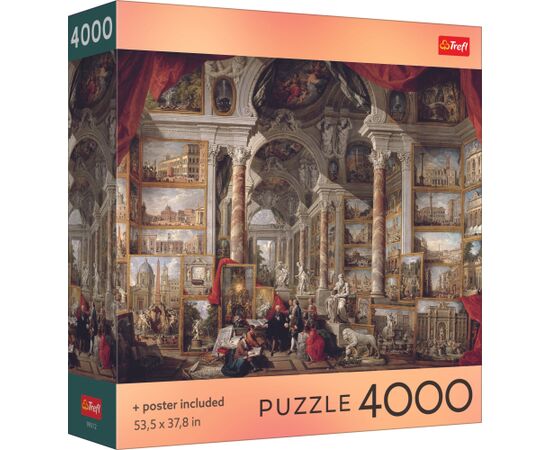 TREFL Пазл с постером Panini, Modern Rome, 4000 шт. Пазлы