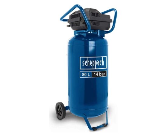 Kompresors vertikālais HC85V, bezeļļas, Scheppach Gaisa kompresors