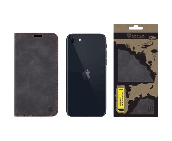 Tactical Xproof Aizsargapvalks priekš Apple iPhone 7/8/SE2020/SE2022 / melns Neoriģinālie Maciņi