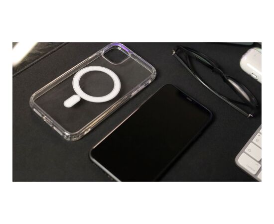 Swissten Clear Jelly Magstick Aizsargapvalks Priekš Apple iPhone 16 Pro Max Neoriģinālie Maciņi