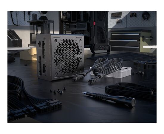 Corsair RM850e (3rd Gen) (black, 1x 12-pin high power GPU, 3x PCIe, cable management, 850 watts) Datoru barošanas bloki