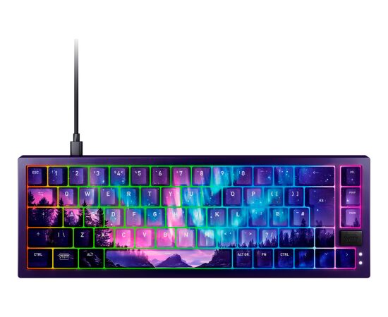 XTRFY Northern Light Bundle (multicolored, DE layout, Cherry MX Northern Light, K5V2 keyboard + GP6 mouse pad) Клавиатуры