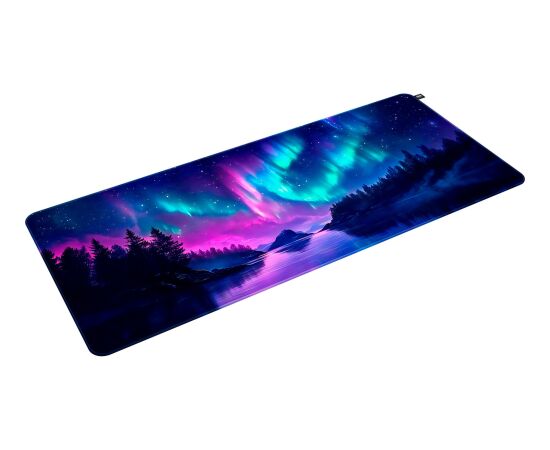 XTRFY Northern Light Bundle (multicolored, DE layout, Cherry MX Northern Light, K5V2 keyboard + GP6 mouse pad) Клавиатуры