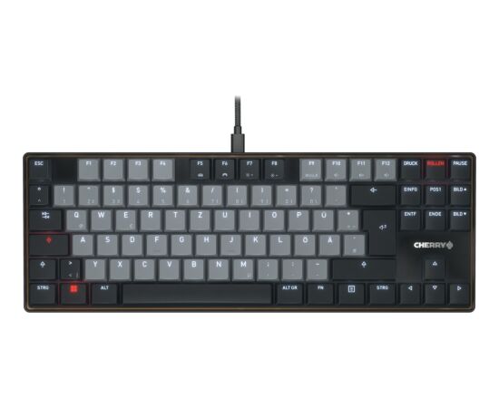 KC 500 MX LP TKL (black, DE layout, Cherry MX Low Profile 2.0 Ivory) Klaviatūras