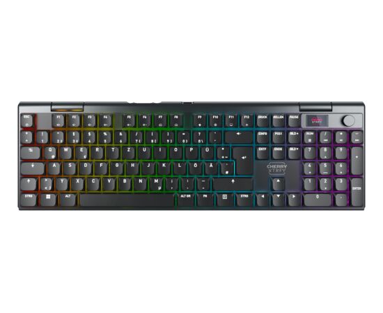 XTRFY MX 10.1 Wireless (black, DE layout, Cherry MX Low Profile 2.0 Red) Klaviatūras