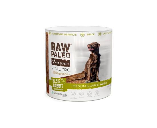 VetExpert Raw Paleo Vital Pro digestion rabbit medium large 100g Suņu barība