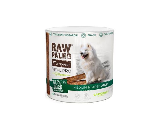 VetExpert Raw Paleo Vital Pro dental duck medium large 100g Suņu barība