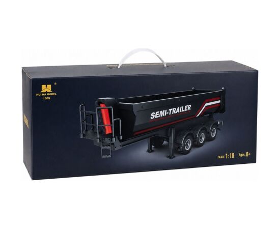 Huina 1509 1:18 Scale RC Metal Dump Trailer (Silver) Радиоуправляемые Игрушки