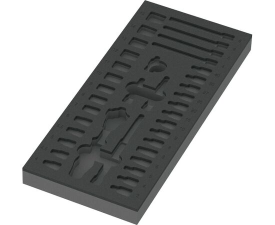 Ieliktnis Wera 9820; 1/4'' Instrumentu kastes