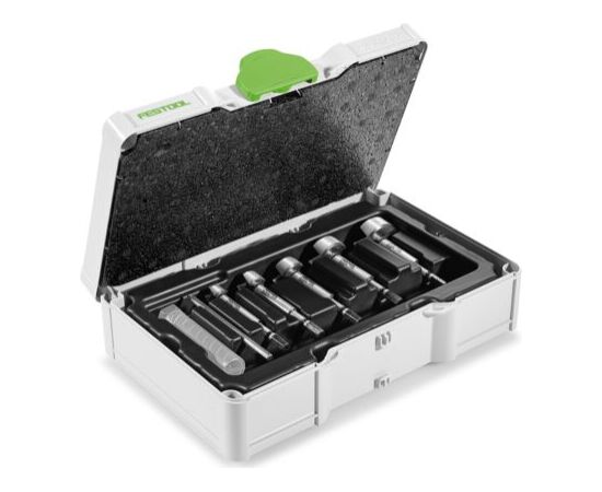 Mēbeļu caurumu urbšanas komplekts Festool SYS3 S 76-FB CE-SORT/5; 15-35 mm; 5 gab. Аксессуары для дрелей