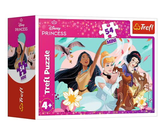 TREFL DISNEY PRINCESS Минипазл Принцессы 54 шт. Пазлы